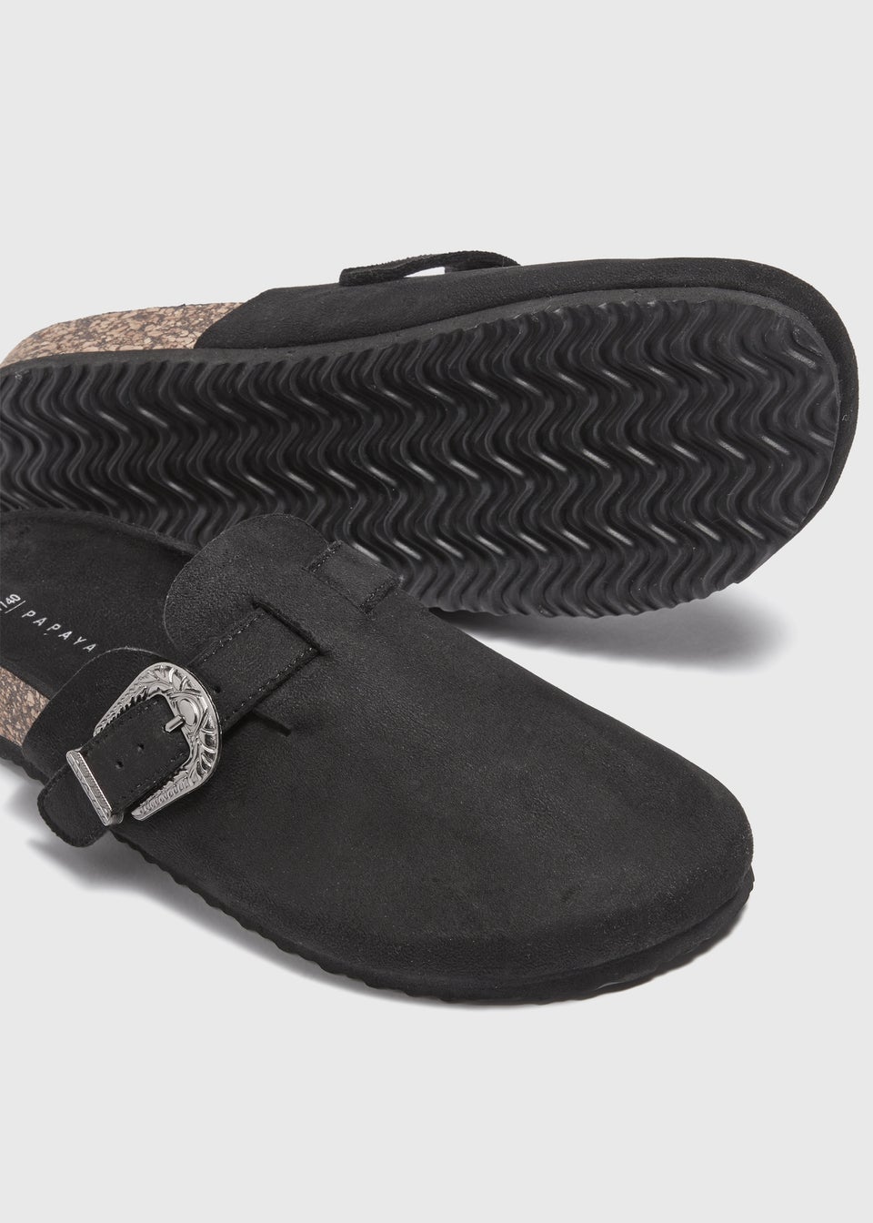 Black Close Toe Footbeds