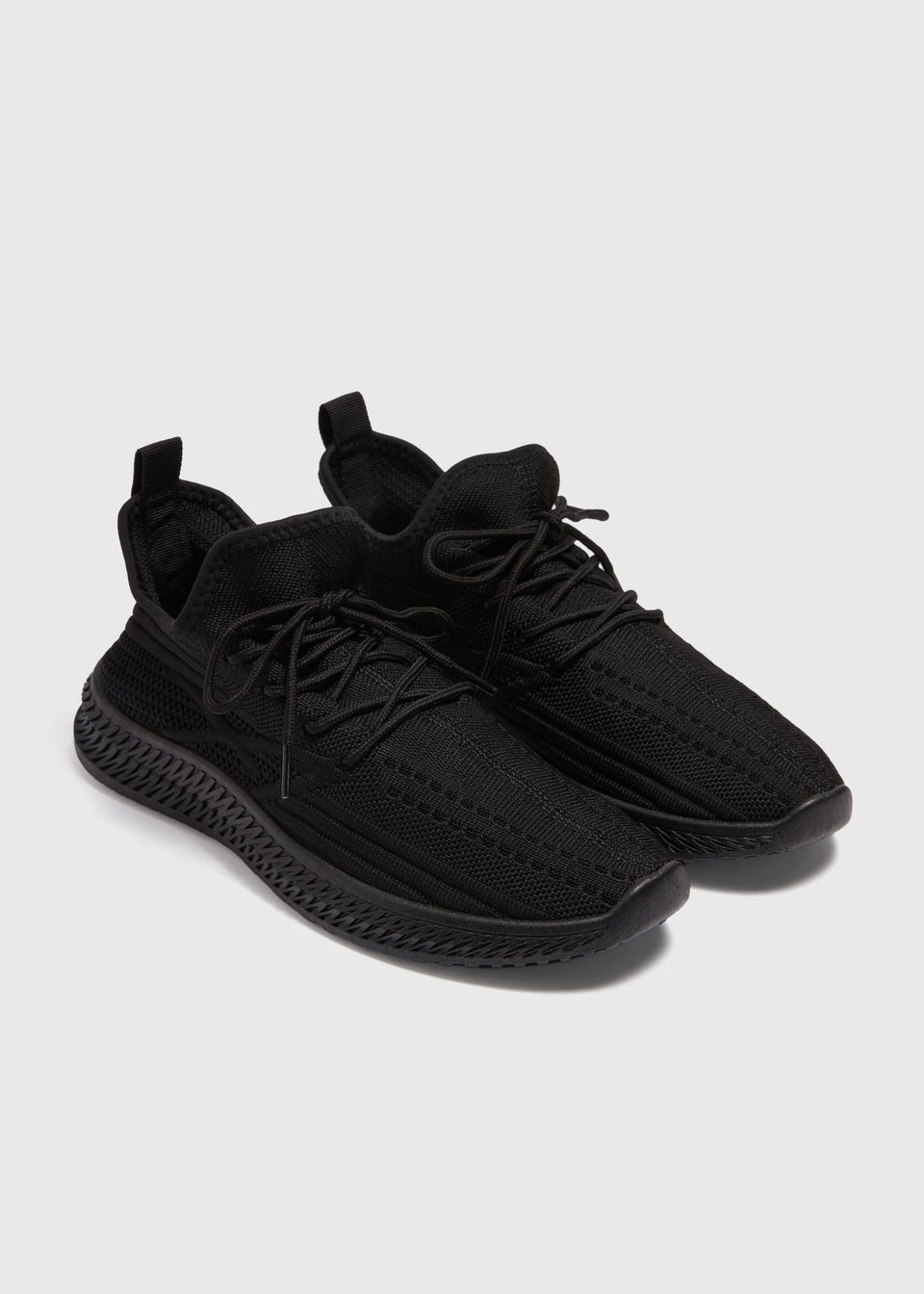 Matalan black trainers on sale