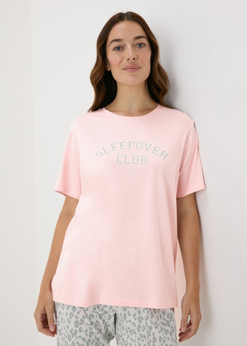 Pink Pyjama T Shirt Matalan