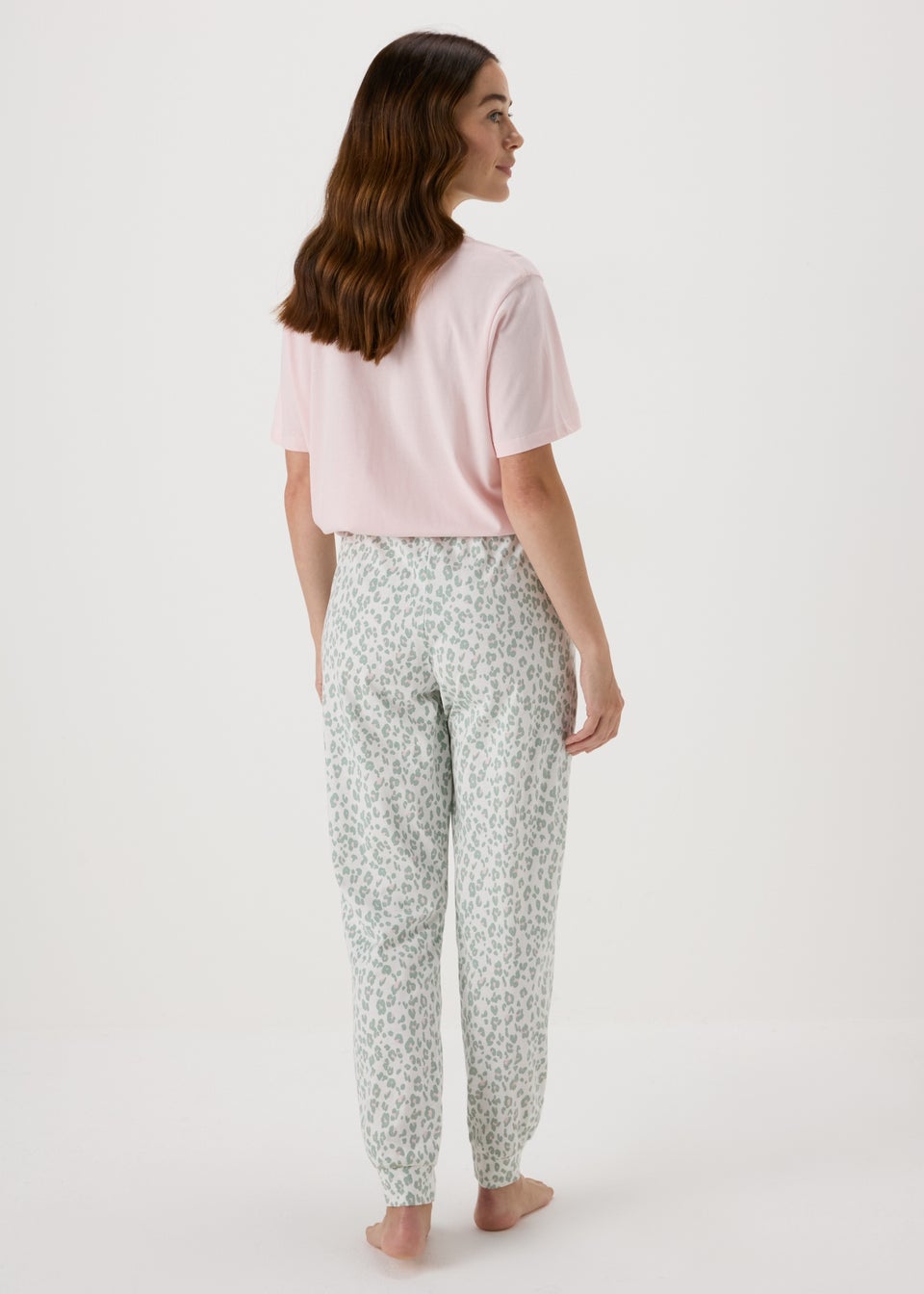 Animal print pyjama bottoms hot sale