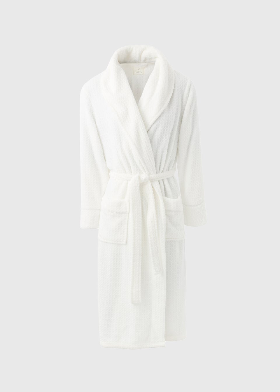 White Waffle Dressing Gown Matalan