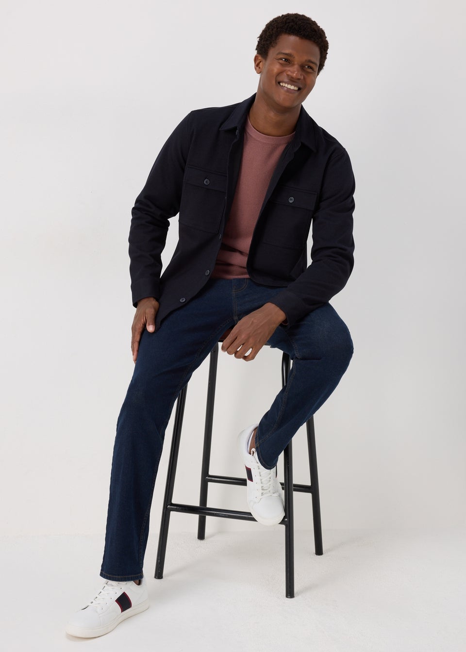 Pink Soft Touch Crew Neck Jumper