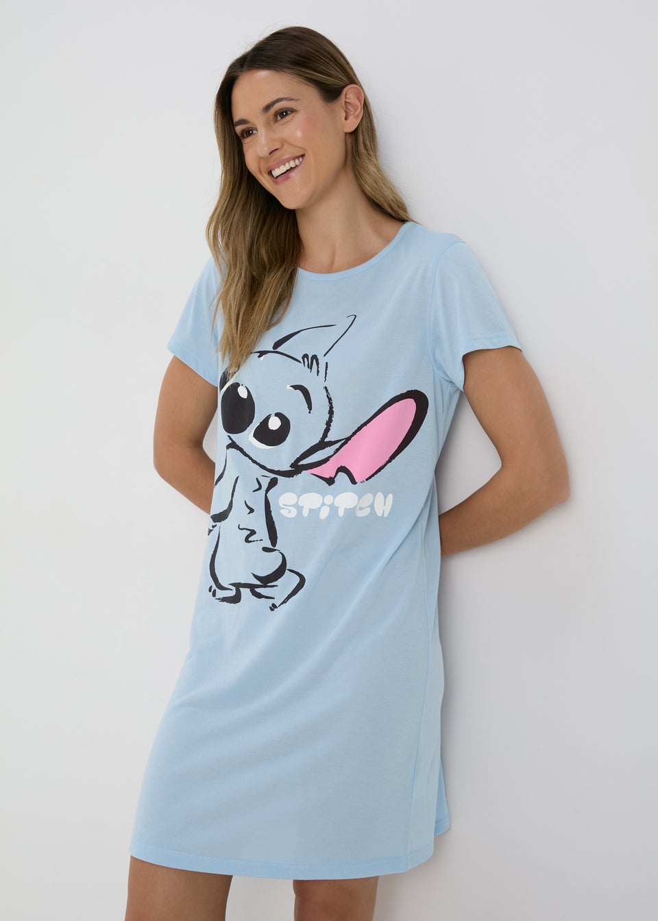 Disney Blue Stitch Nightie Matalan