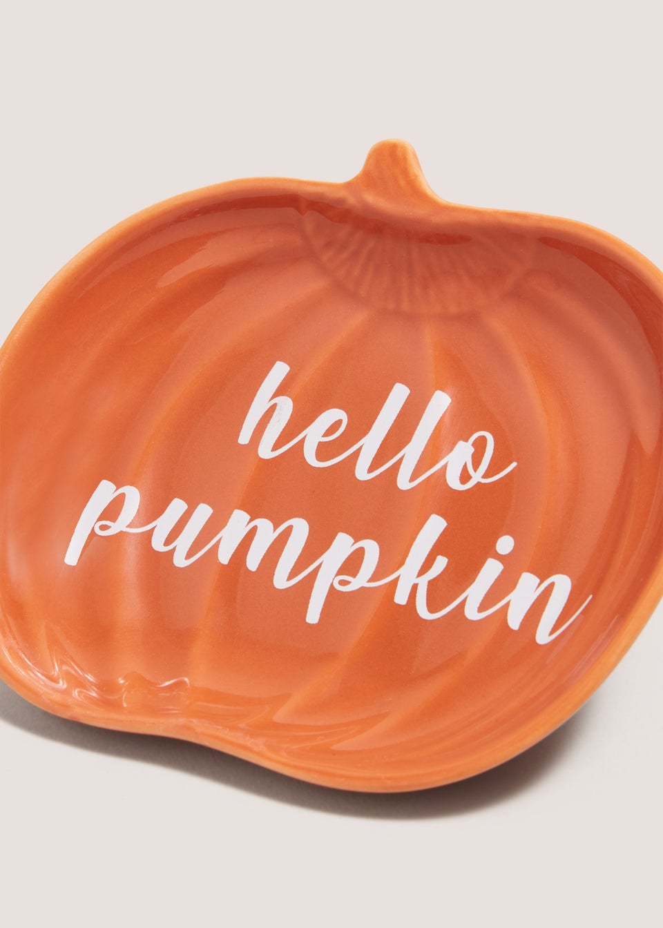 Orange Pumpkin Tea Bag Tidy (11.5cmx10.2cmx2cm)