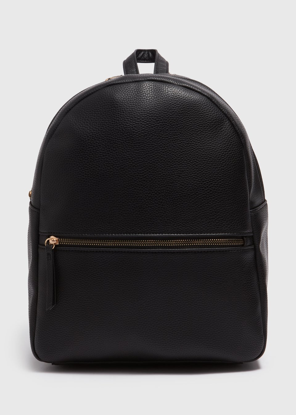 Black PU Backpack Matalan