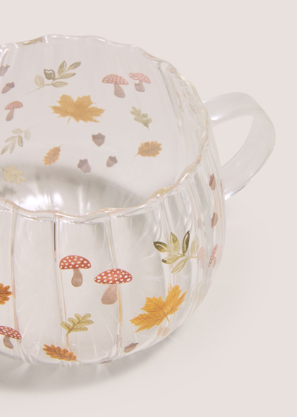 Hello Autumn Glass Mug