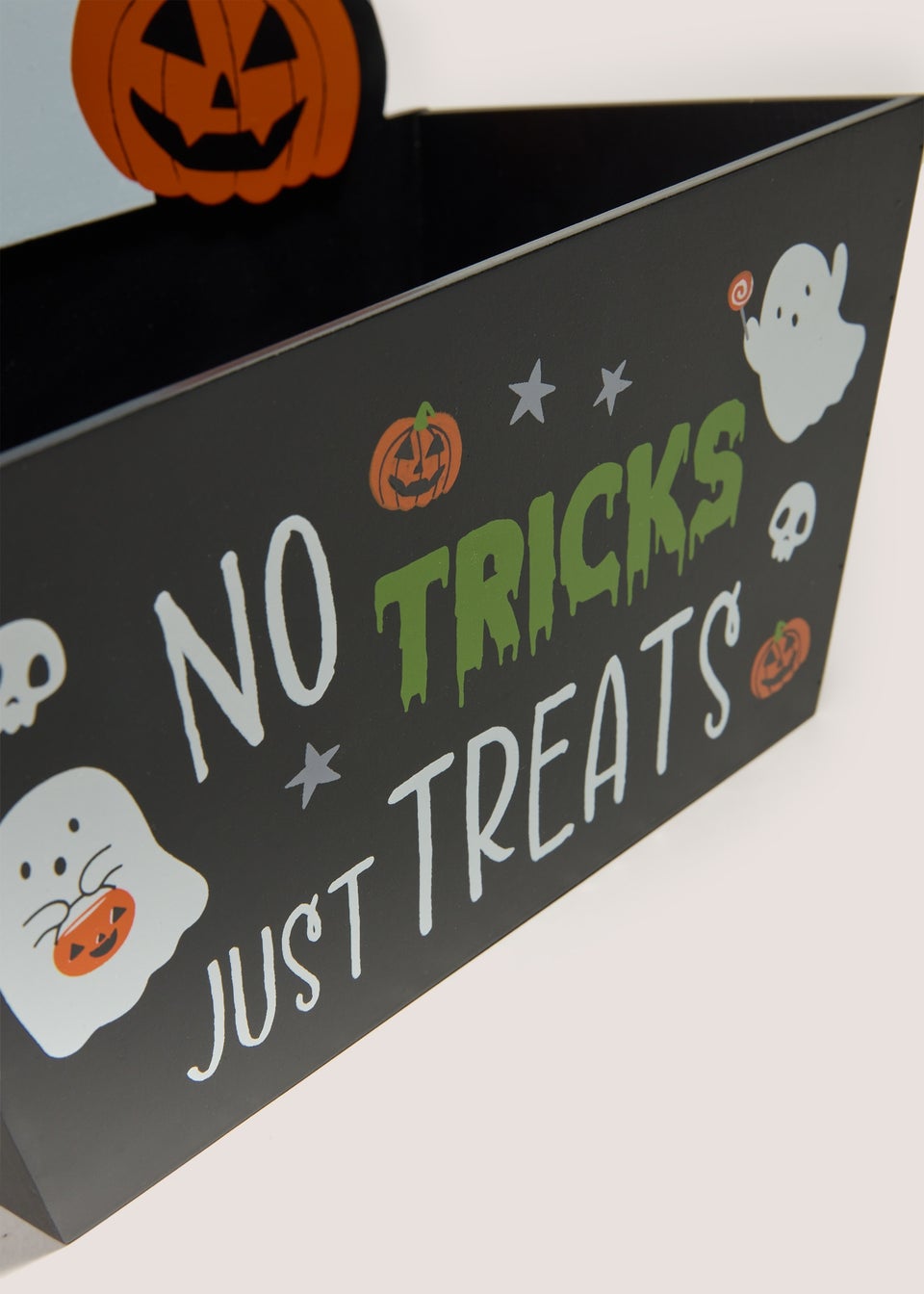Halloween Trick Or Treat Box 24.5x13.7x25.5cm Matalan