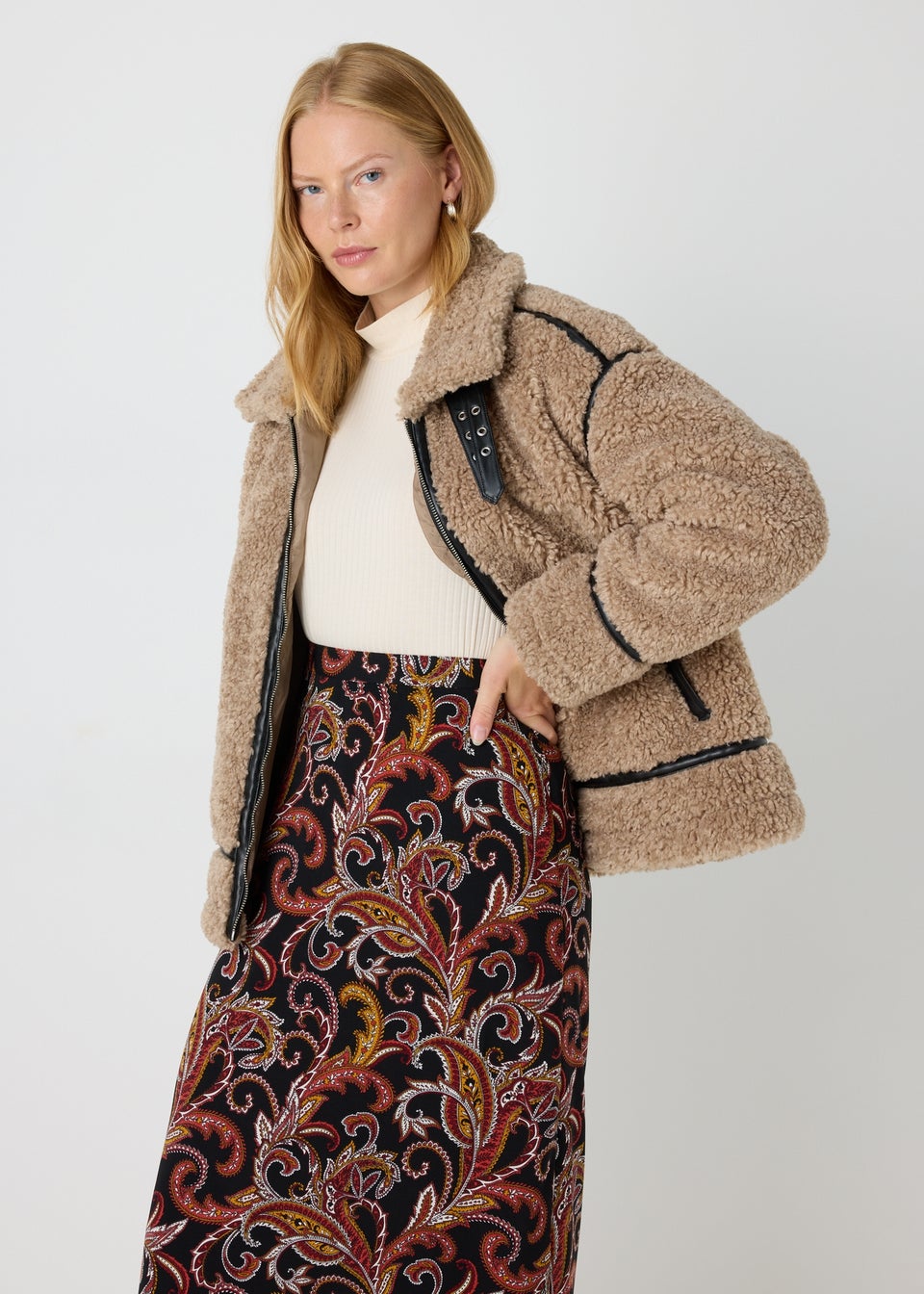 Aviator jacket matalan deals