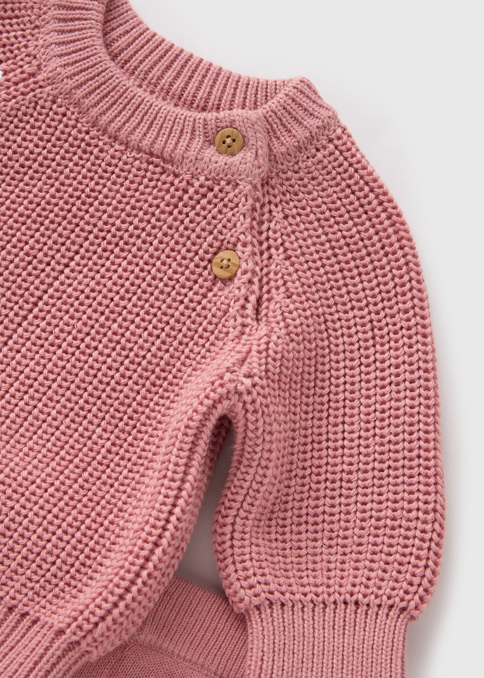 Baby Pink Knit Jumper & Leggings Set (Newborn-23mths)