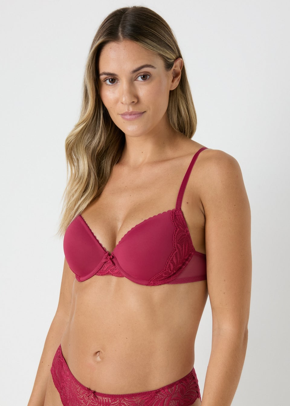 2 Pack Multi Lace Plunge Bras