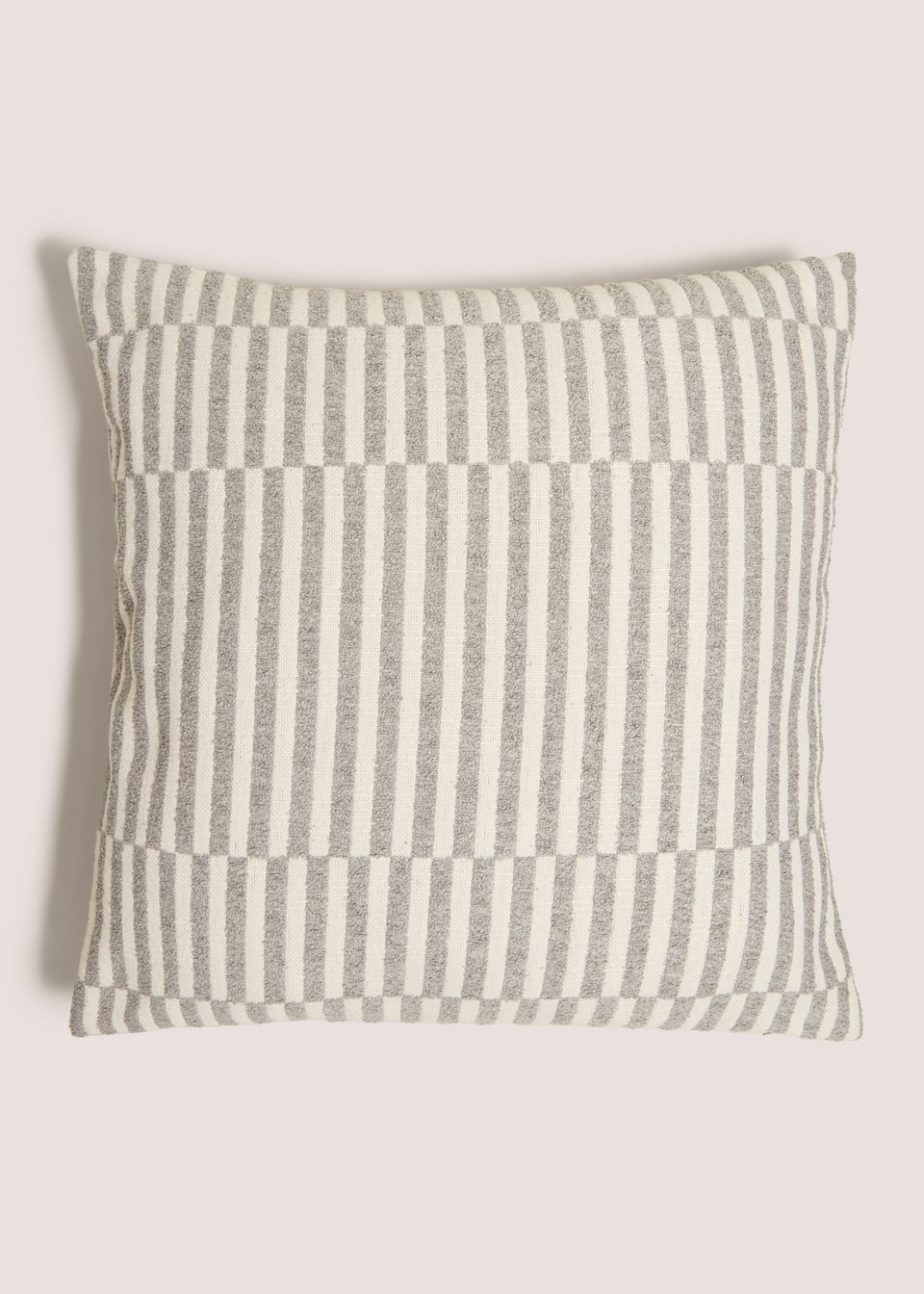 Grey Stripe Cushion Matalan