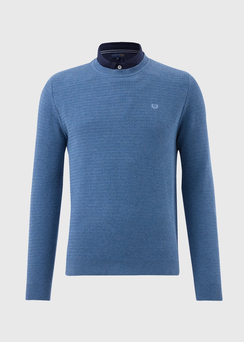 Lincoln Blue Knit Jumper