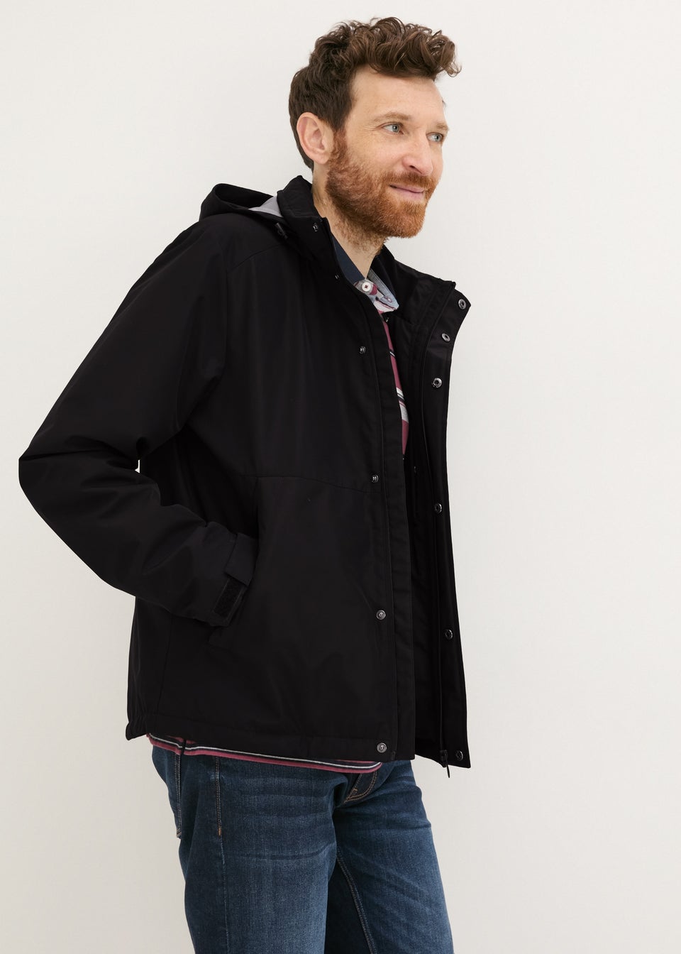 Lincoln Black Harrington Jacket Matalan