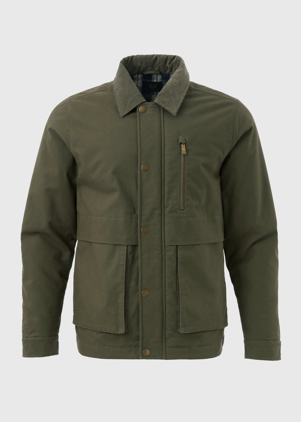 Lincoln Khaki Cord Collar Jacket