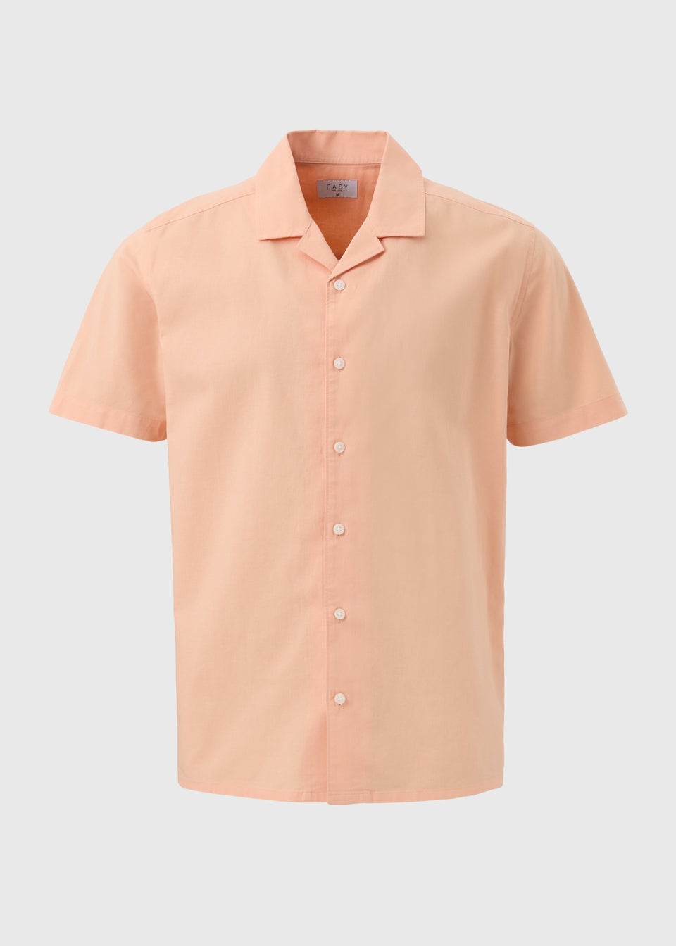 Peach Linen Shirt