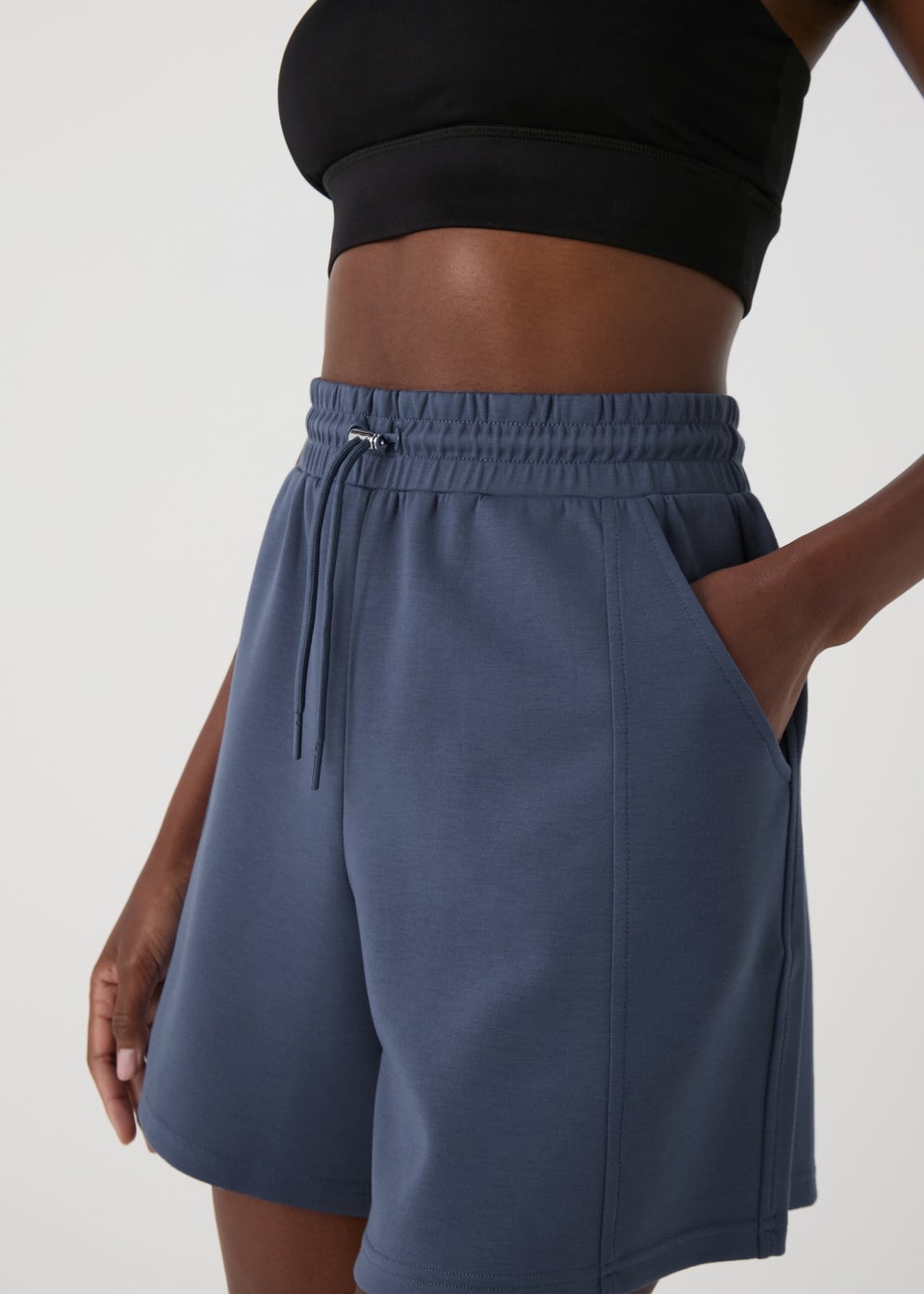 Souluxe Blue Sports Shorts Matalan