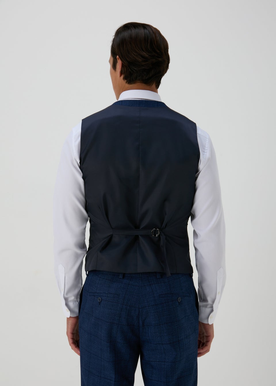 Taylor & Wright Navy Chatsworth Tailored Waistcoat