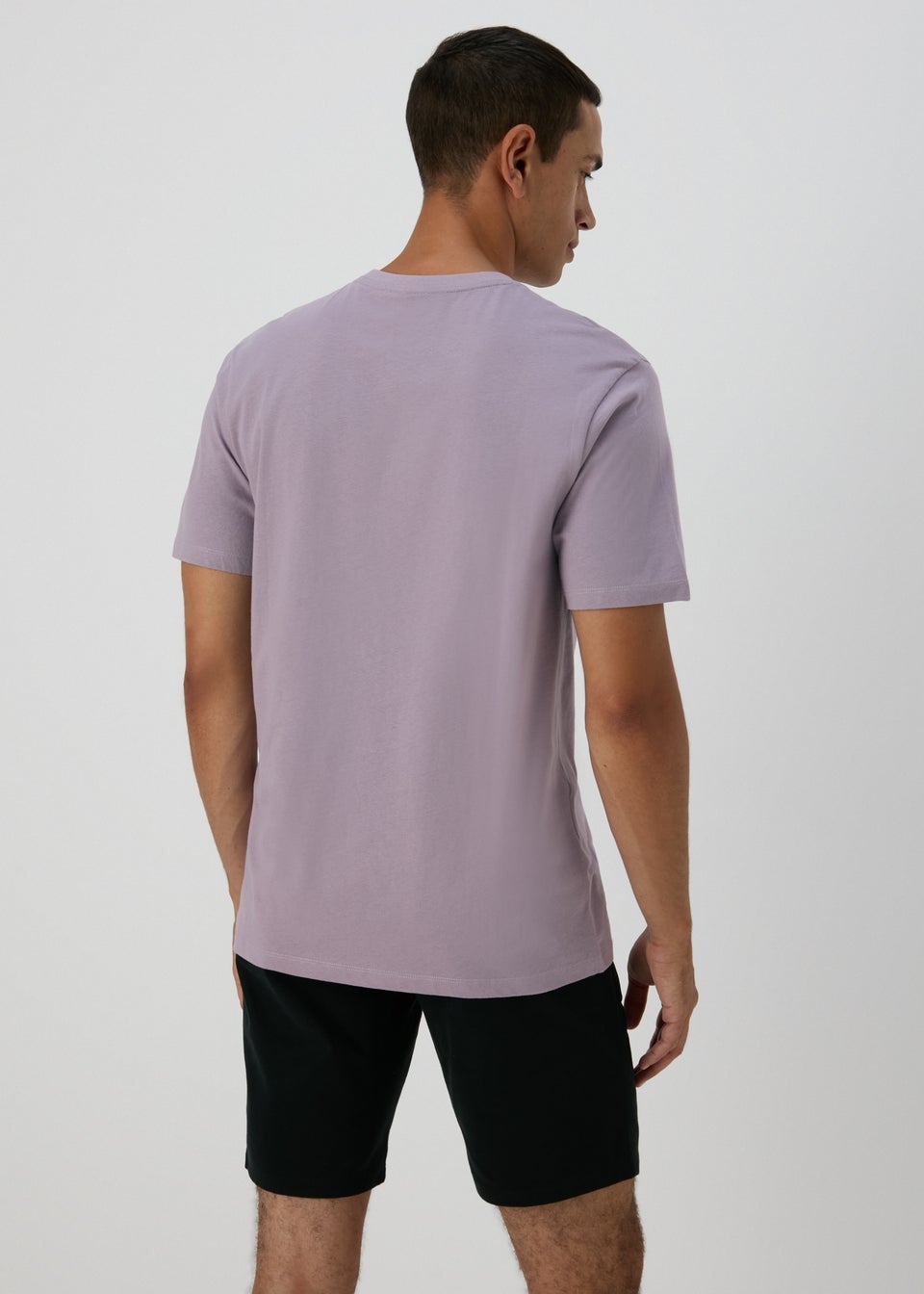 Lilac Essential Crew Neck T-Shirt