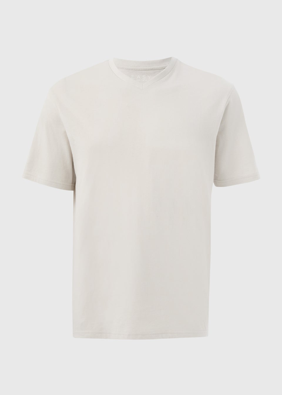 Cream Essential V-Neck T-Shirt