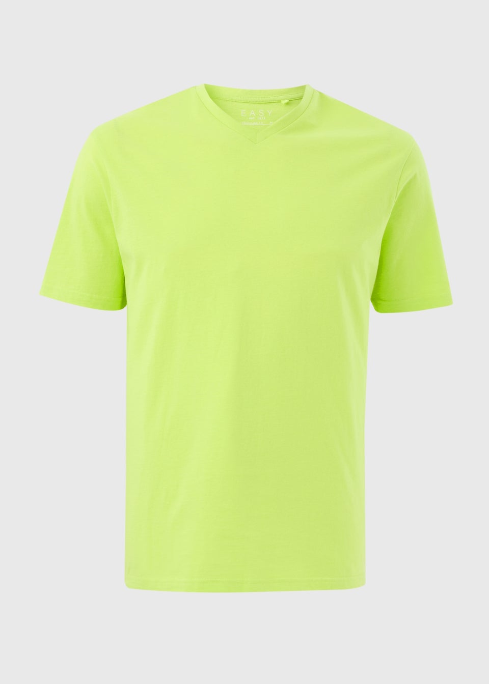 Lime Essential V Neck T-Shirt