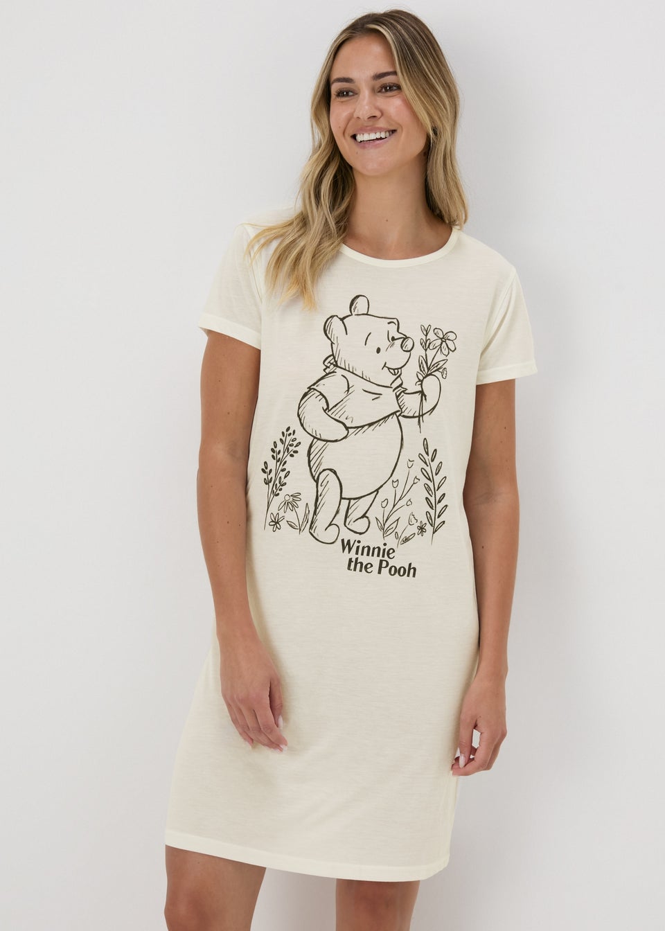 Winnie The Pooh Cream Nightie