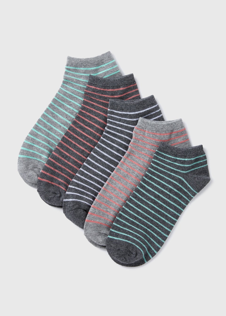 Mens grey trainer socks clearance