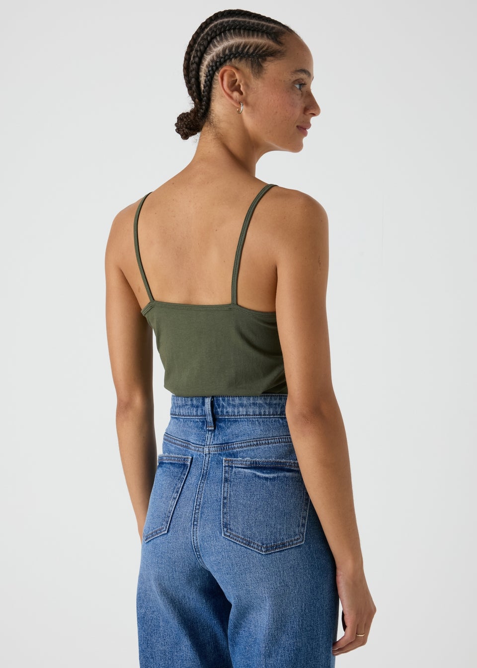 Green Basic Cami Top