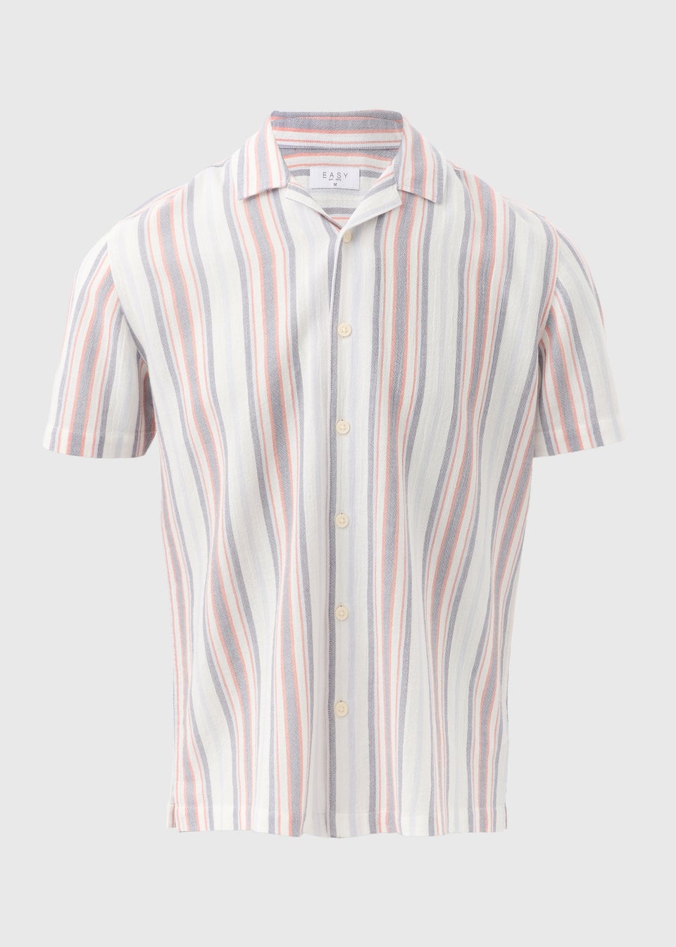 Multicolour Stripe Crinkle Shirt