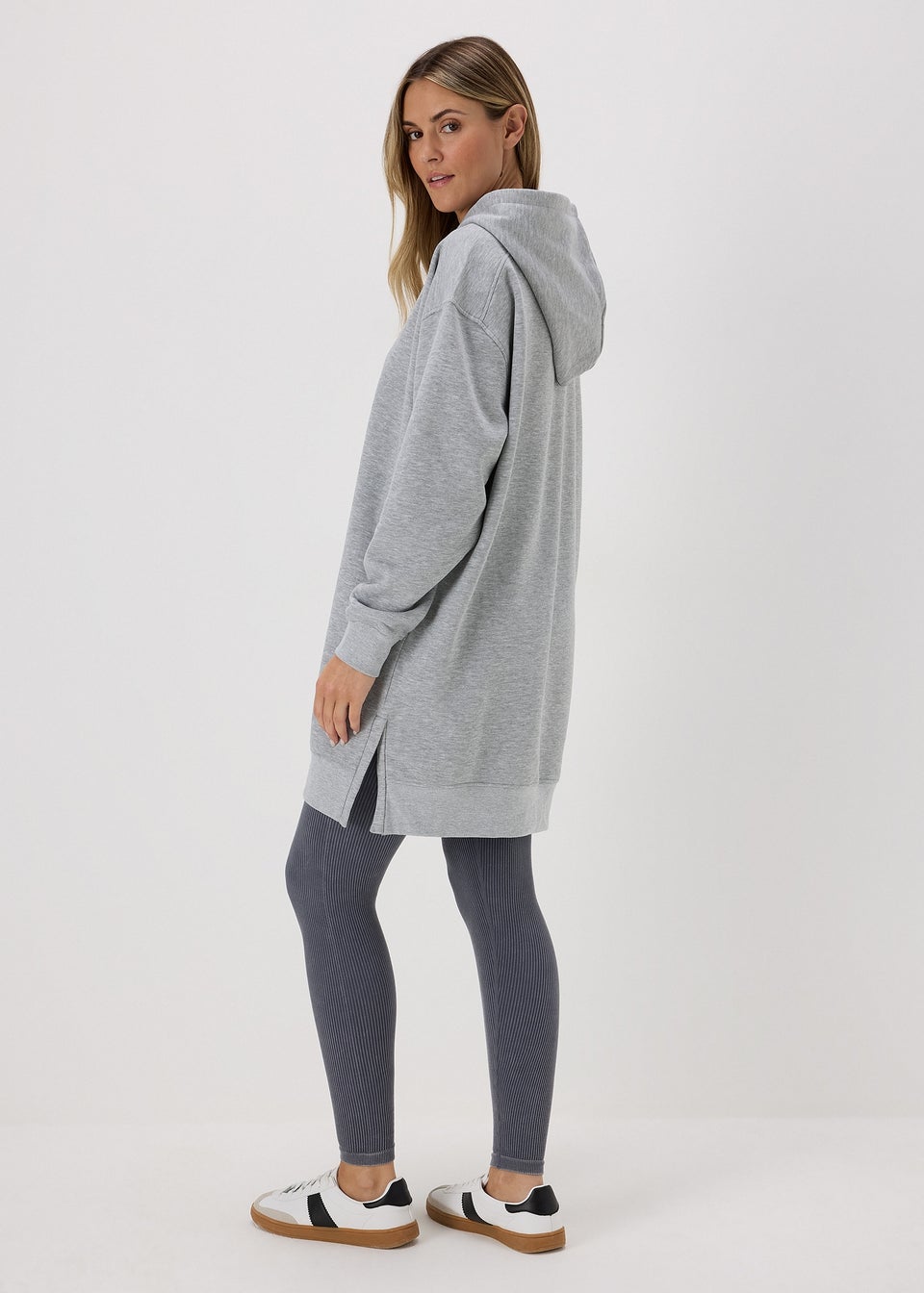 Grayscale longline hoodie store