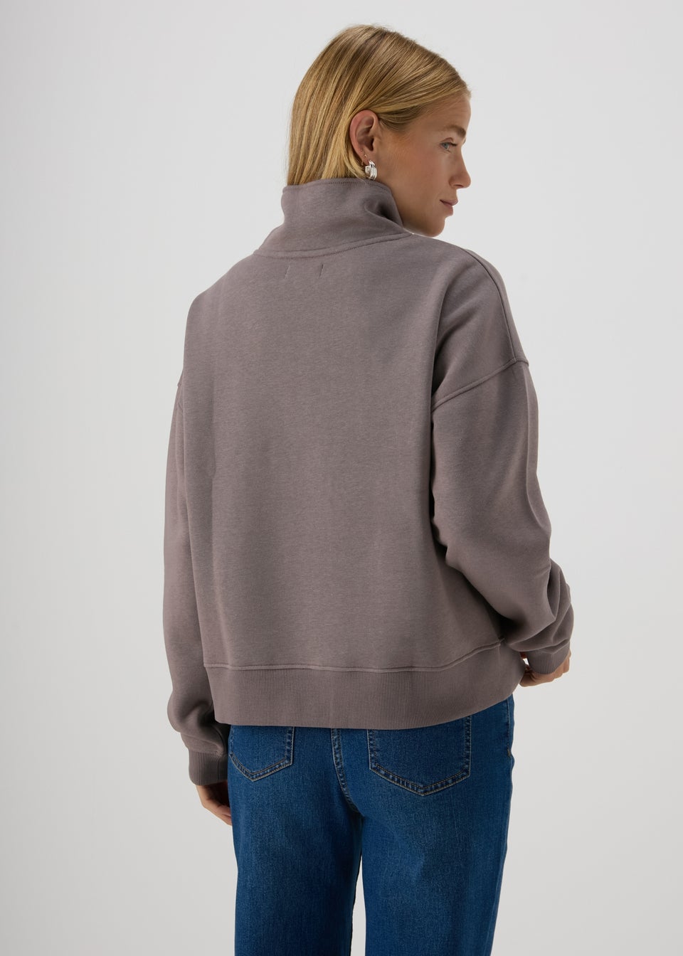 Half Zip Sweatshirt