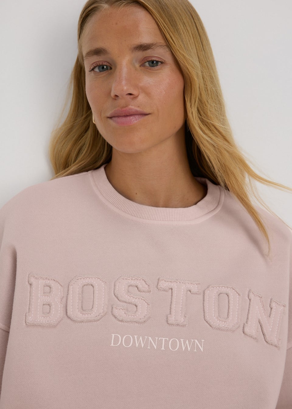 Pink Boston Sweatshirt