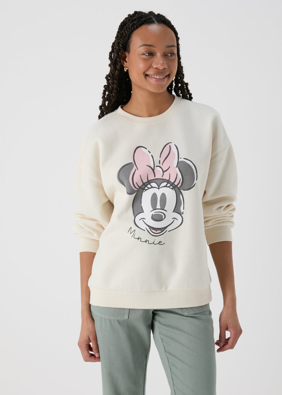 Disney Minnie Cream Sweatshirt