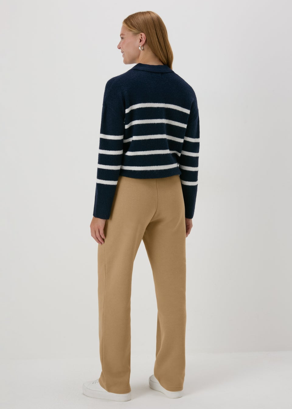 Beige Basic Joggers