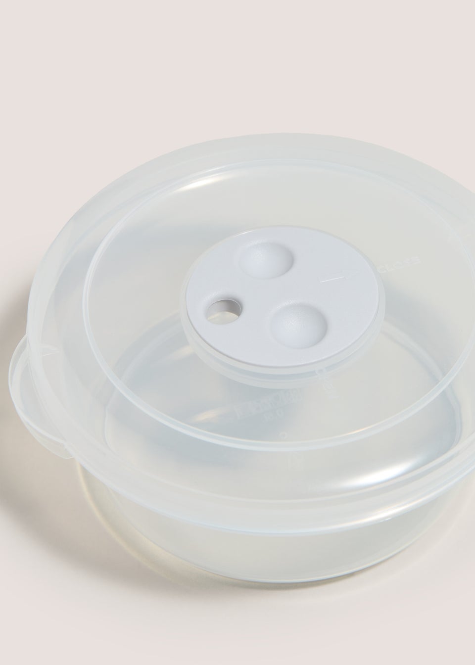 3 Pack Clear Microwave Containers