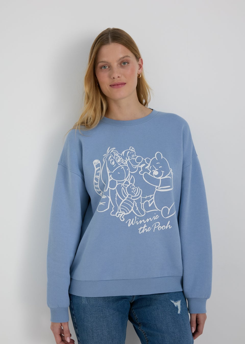 Winnie The Pooh Blue Sweatshirt