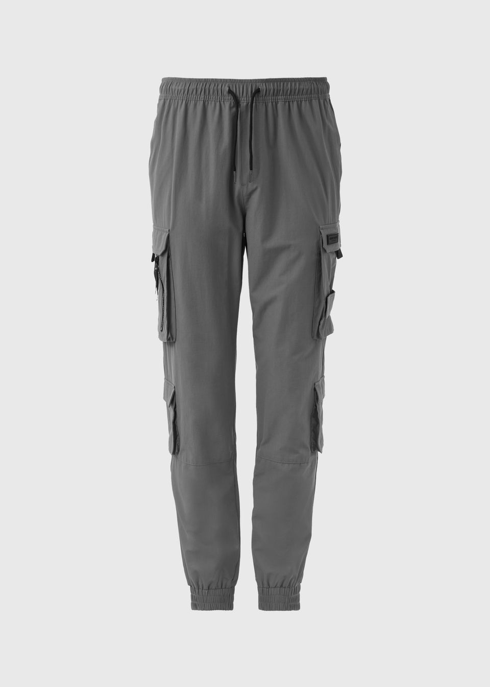 US Atheltic Grey Lighweight Cargo Jogging Bottoms