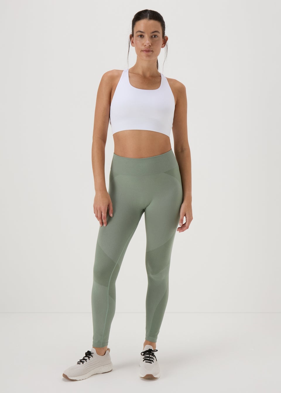 Souluxe Green Seamless Sports Leggings Matalan