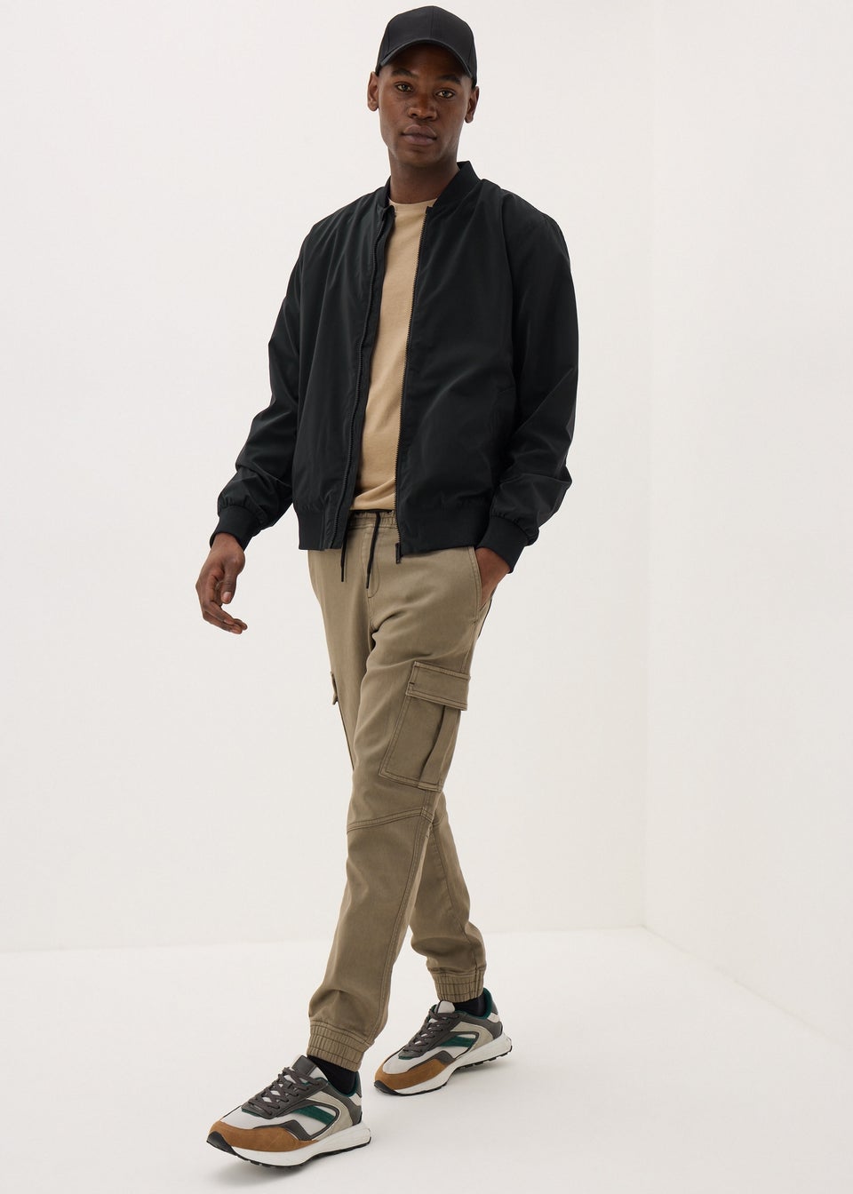 Black Bomber Jacket