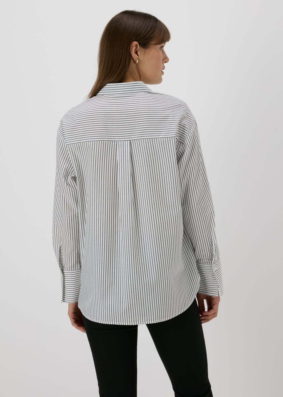 Et Vous Striped Poplin Shirt