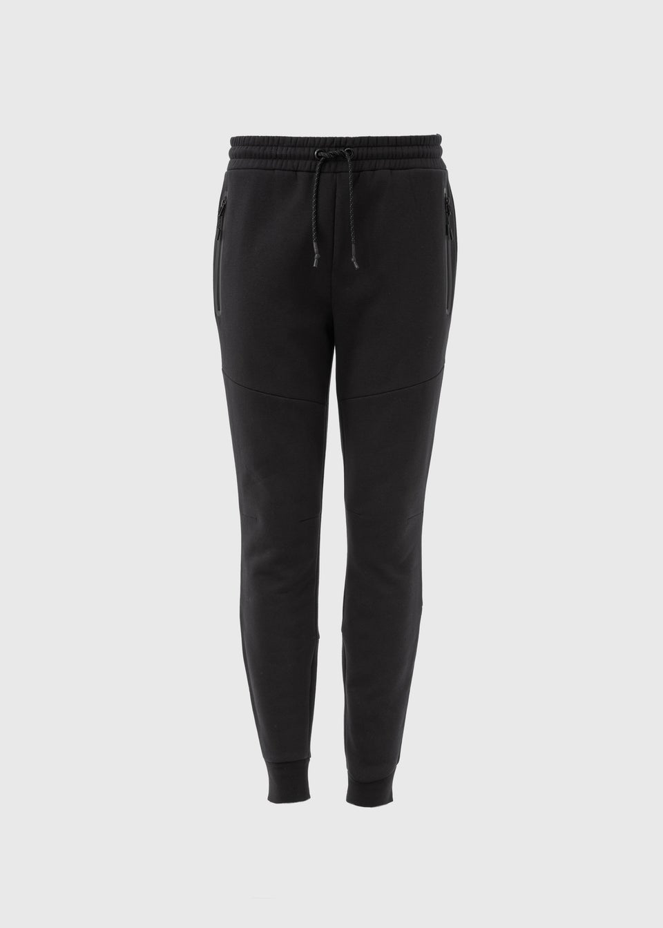Womens black athletic joggers sale