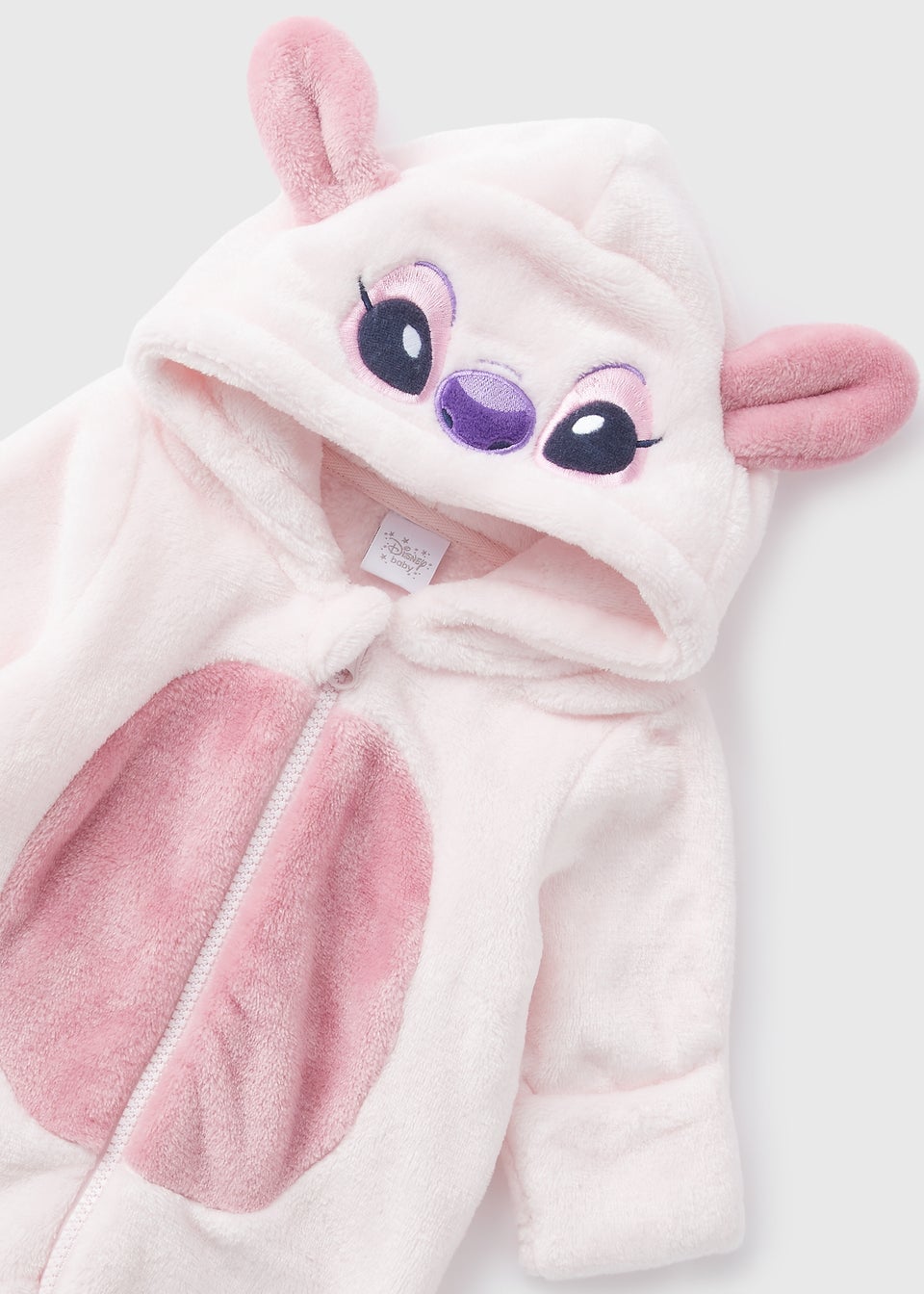 Disney Baby Pink Stitch Pramsuit (Newborn-18mths)