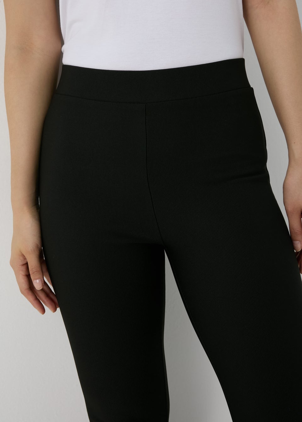 Black Flared Leggings Matalan