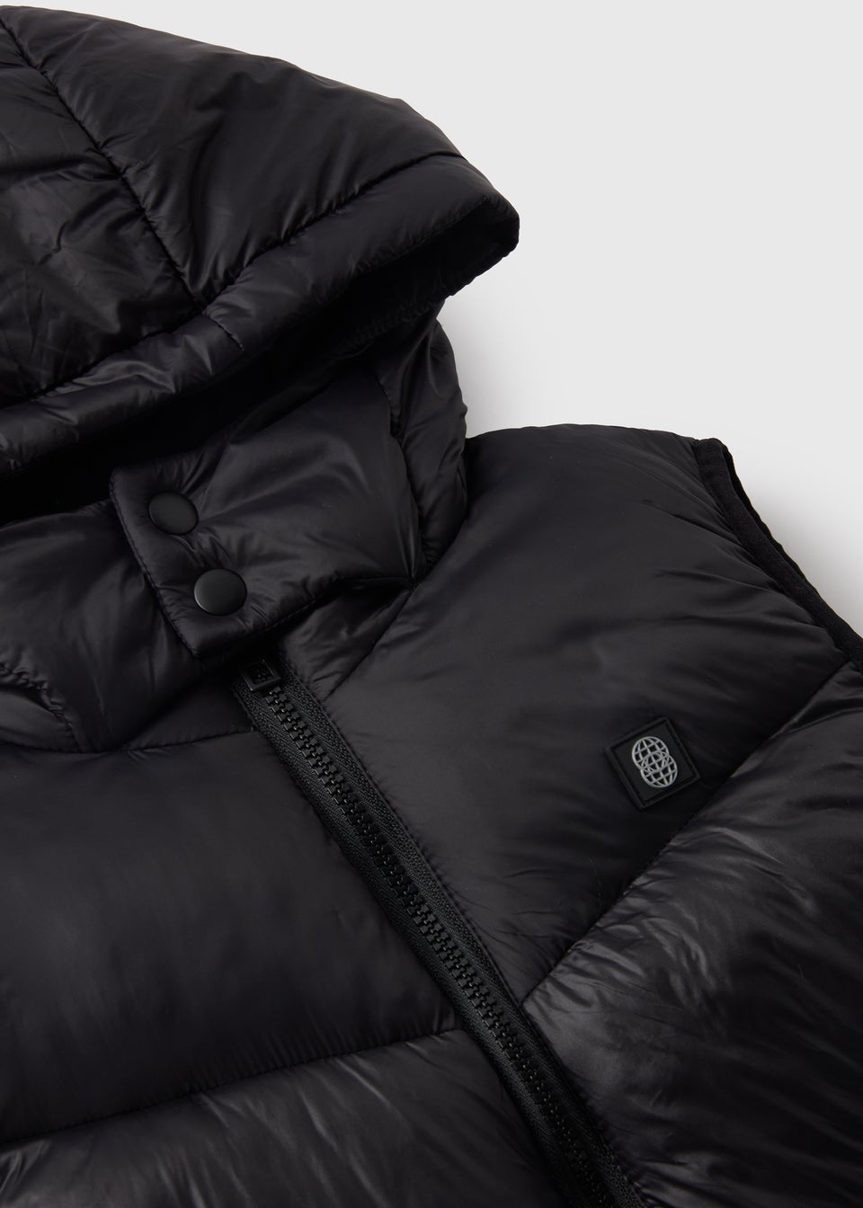 Boys Black Padded Gilet 7 15yrs Matalan