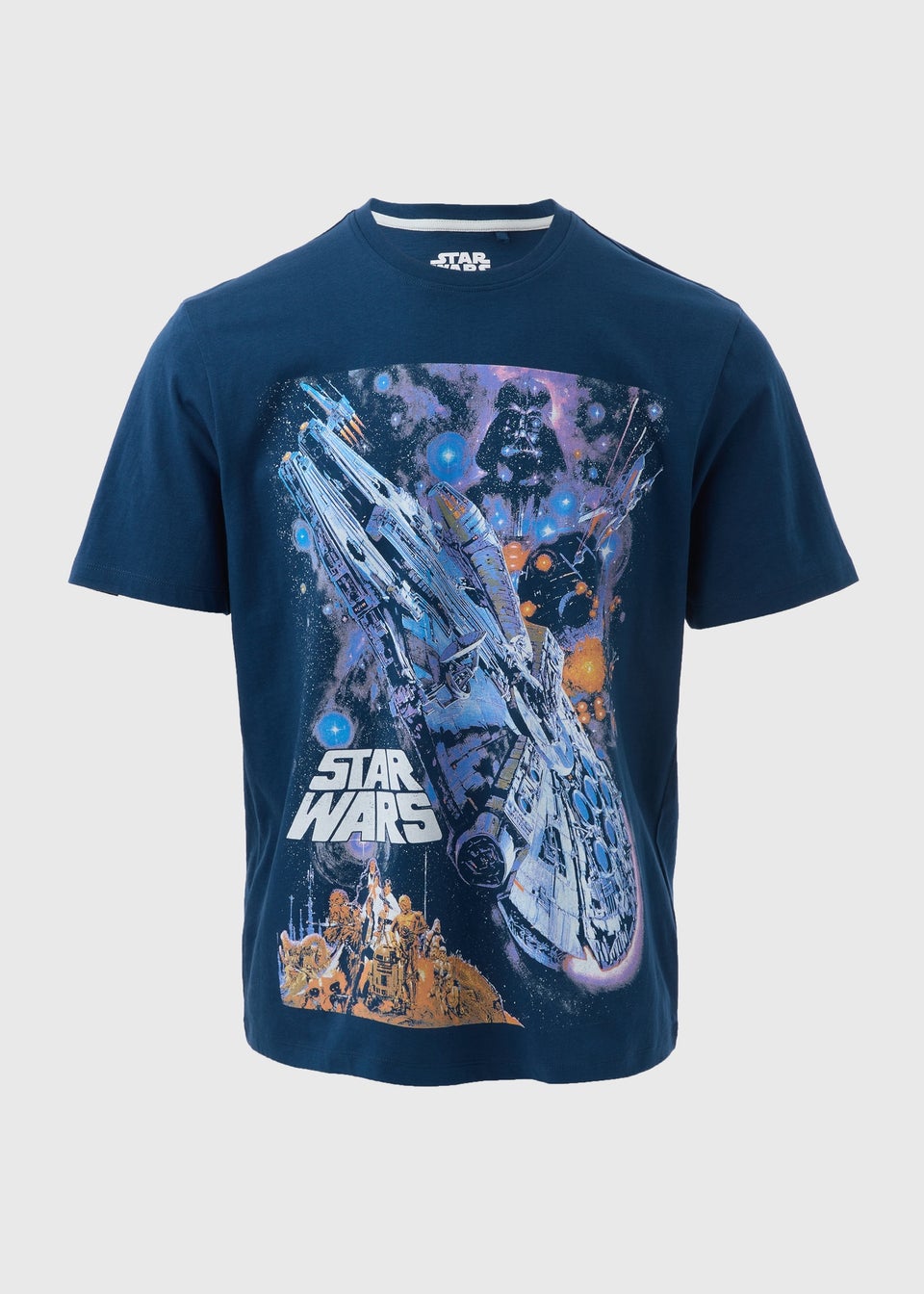 Star Wars Navy T Shirt Matalan