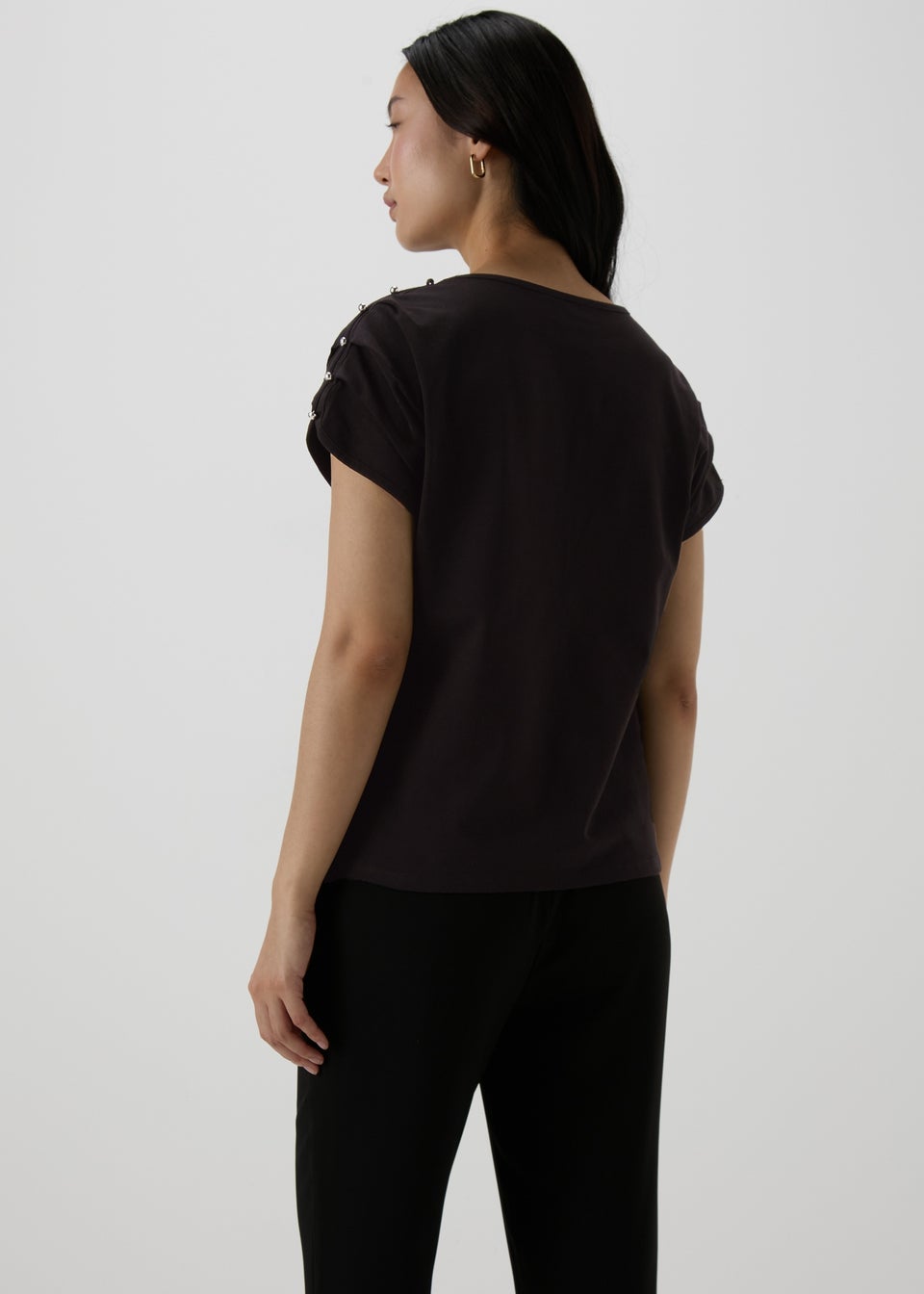 Et Vous Black T Shirt