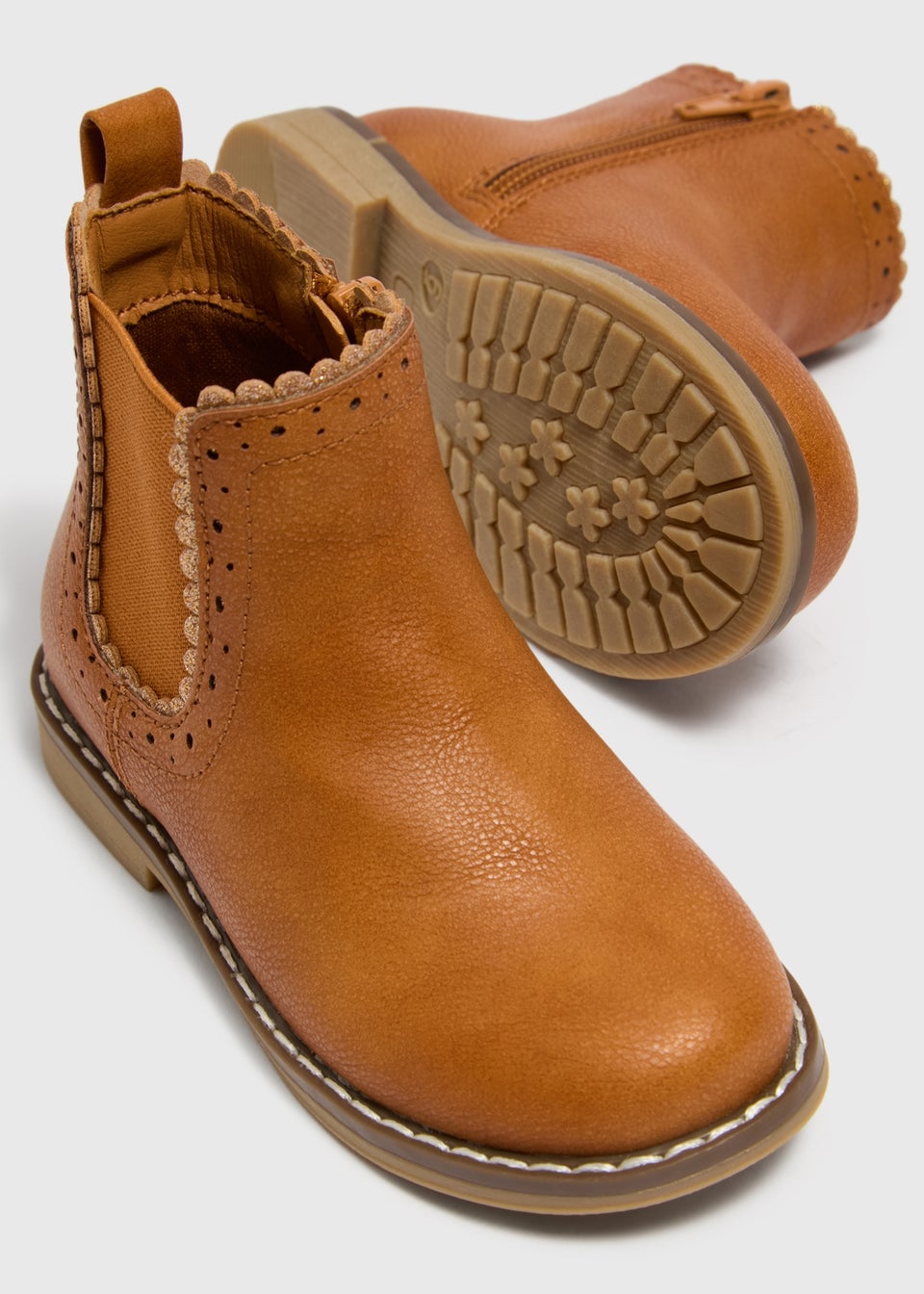 Childrens tan boots on sale