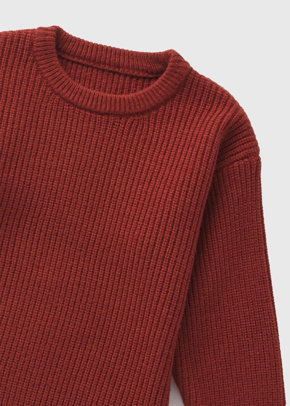 Boys Rust Knitted Jumper (1-7yrs)