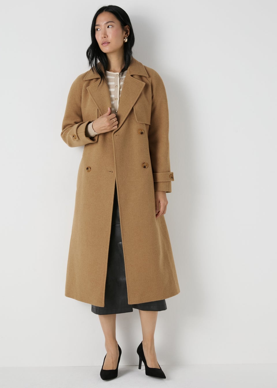 Ladies crombie coat shop