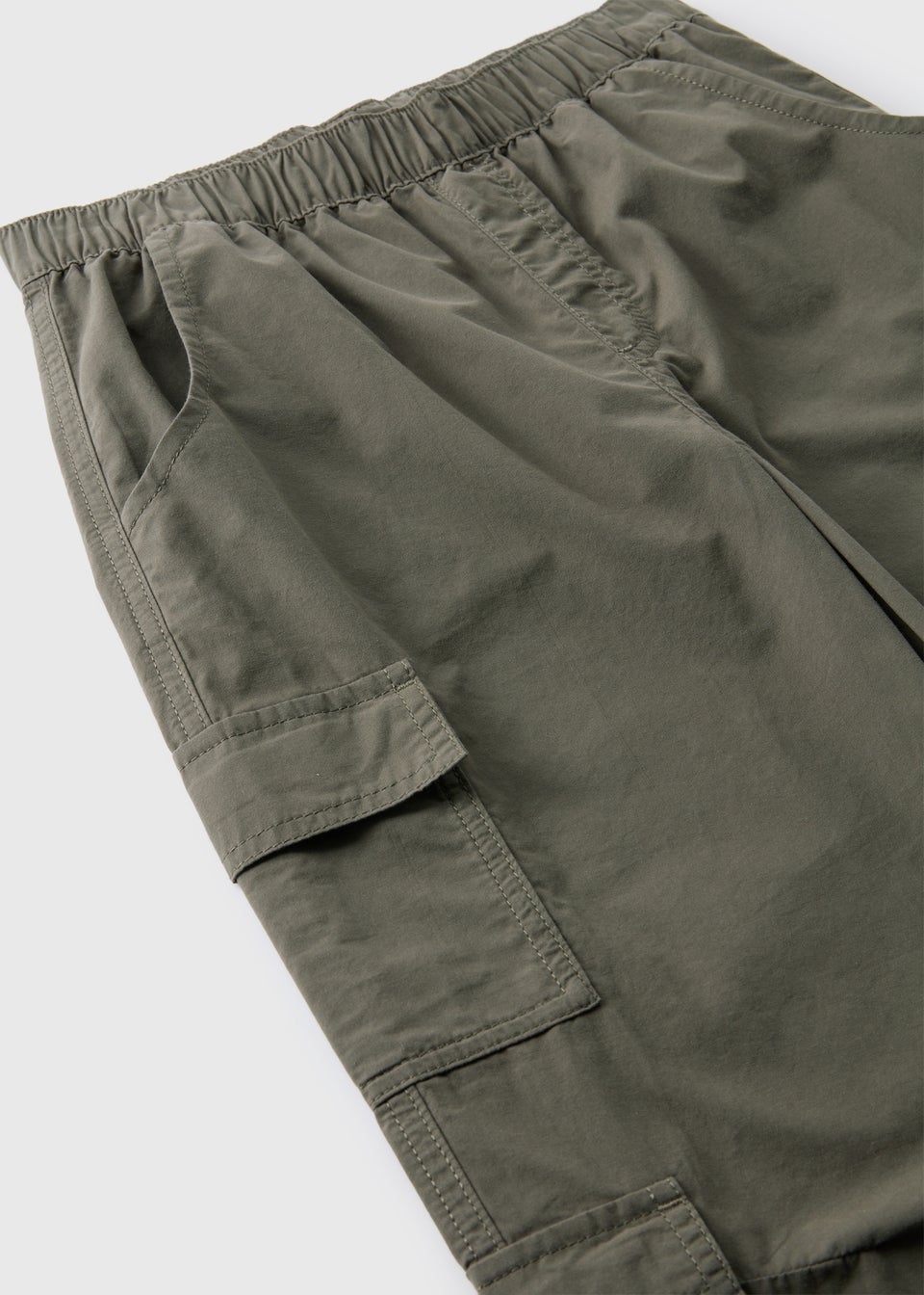 Girls Khaki Cargo Trousers (7-15yrs)