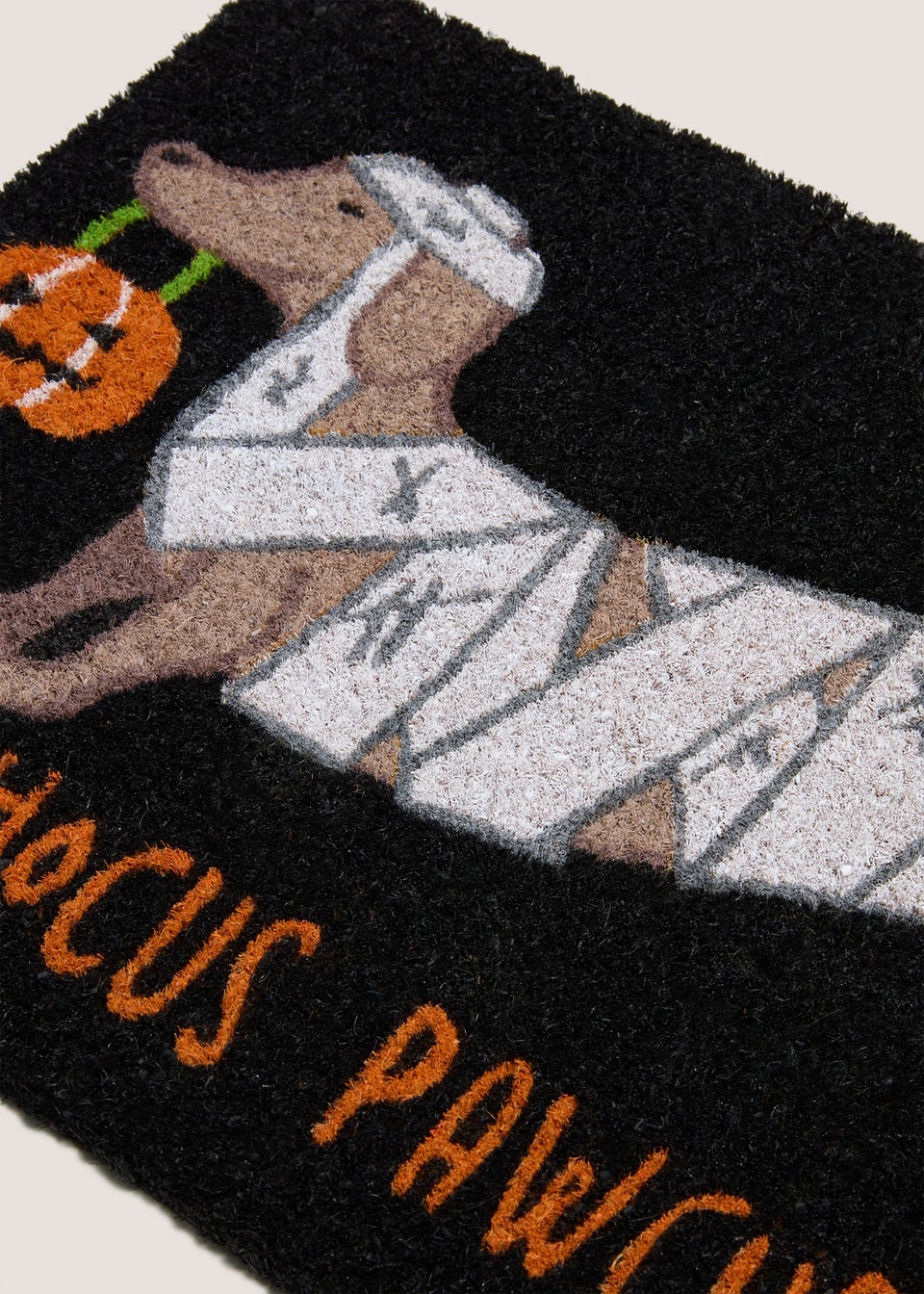Halloween Spooky Dog Doormat